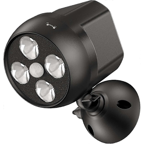 Udendørs lampe med bevægelsessensor Vandtæt, LED projektør med trådløs sensor, Udendørs sikkerhedslys_SZXM