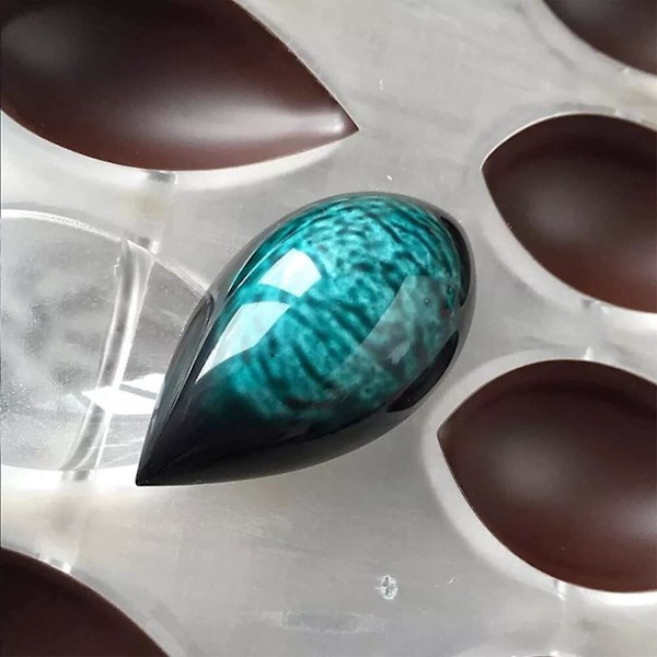 Polykarbonat chokoladeform/bageform med lotusforme