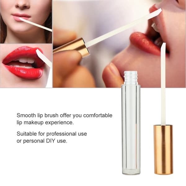 10 stk. Lipgloss-rør Genopfyldelig Læbepomade Tom Flaskebeholder