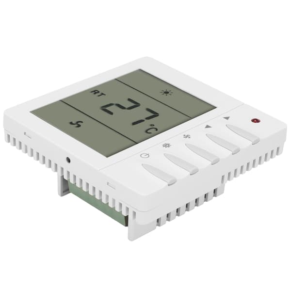 AC220V Central Luftkonditionering Fläkt LCD Termostat Luftkonditionering Temperaturregulator