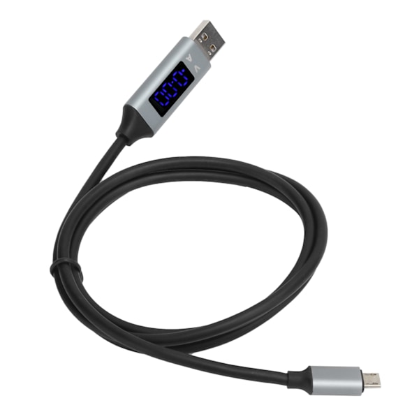 3A nopea latauskaapeli LED-jännitevirtanäyttö USB-kaapeli Android IOS TypeC:lle (Androidille)