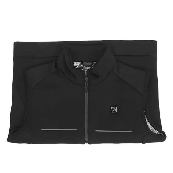 Oppvarmet vest med USB-lading, 3 temperaturnivåer, elektrisk varmeklær, unisex for menn og kvinner, XL