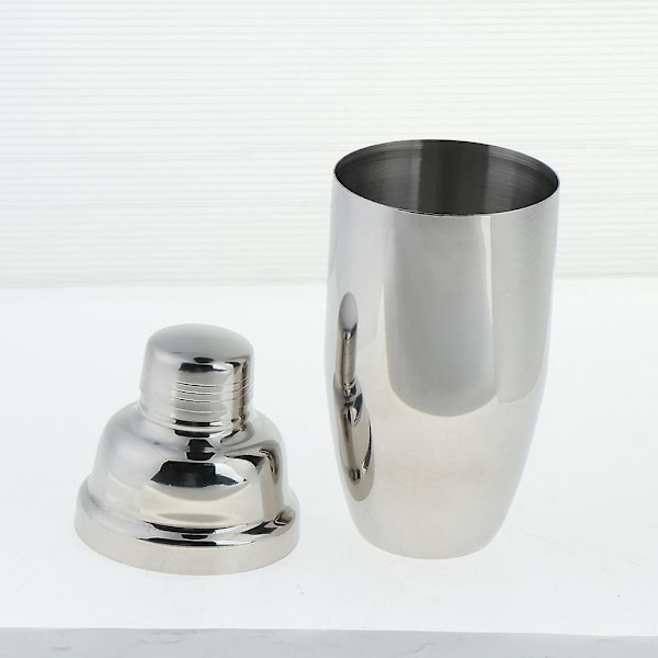 2 x Bar Vintilbehør Rustfrit Stål Cocktail Shaker Mi x er - Drink Shaker