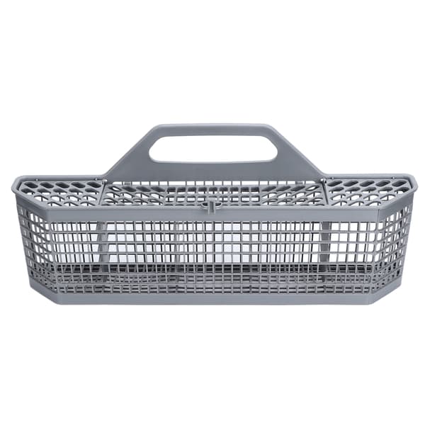 Diskmaskin Förvaringskorg Universal Plast Diskmaskin Bestick Silverbestick Korg för GE WD28X10128-Grå-1 styck