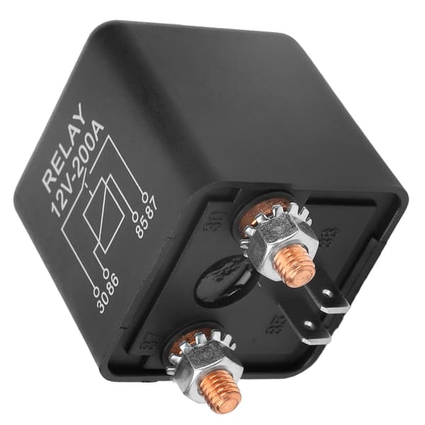 WM686 12V 4-polet startrelæ kraftigt bil ON/OFF-kontaktrelæ RL/180 200A