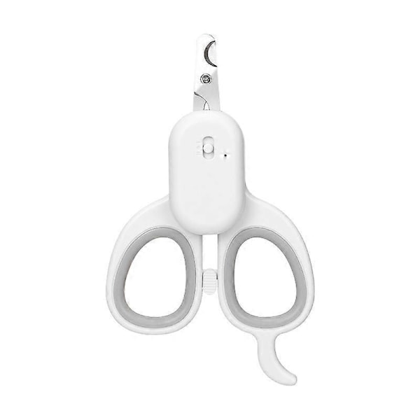 Kattnagelklippare, Bärbar Nagelklippare Kattnagelklippare, LED Husdjursnagelklippare med Lampa, Professionell
