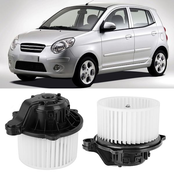 Blæsermotor samling 97113-1Y000 erstatning passer til KIA Picanto 2011/09-2019/12
