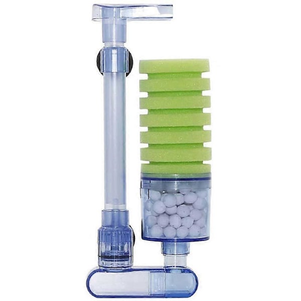 Akvariefilter, Ultrastille Svampfilter Akvarium Luftpumpe Xy-2881