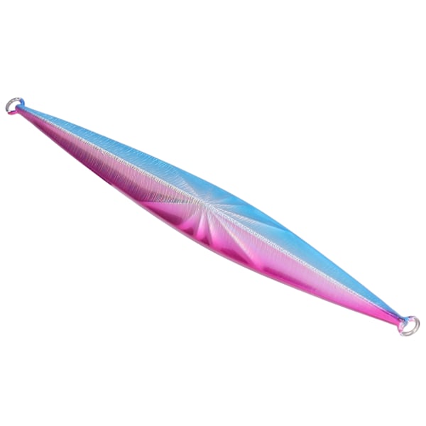Fiskesluk agn synkende lodd metallvekter fiskeutstyr 25cm 300g for grouper tunfisk hvit lilla