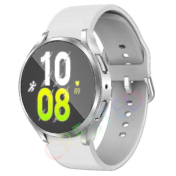 Samsung Galaxy Watch Silicone Sport Band for 5/4/Pro Series - 44mm/40mm/45mm/42mm/46mm galaxy watch 4 40mm official White