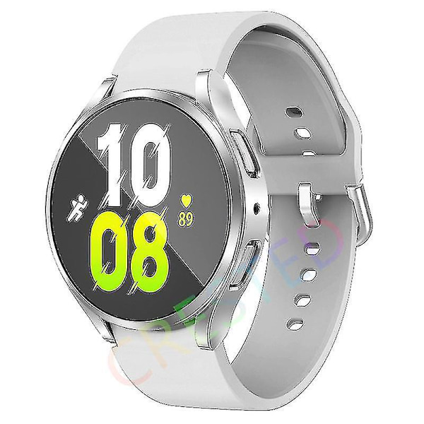 Samsung Galaxy Watch Silikon Sport Band for 5/4/Pro Series - 44mm/40mm/45mm/42mm/46mm Galaxy Watch 4 40mm Offisiell Hvit