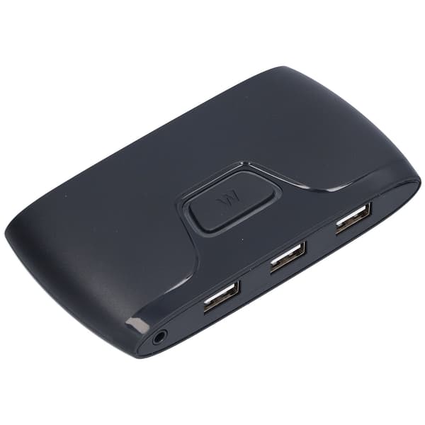 KVM-switch High-Definition Multimedia Interface 2-in-1-ut 4K USB-tangentbord Mus-splitteradapter