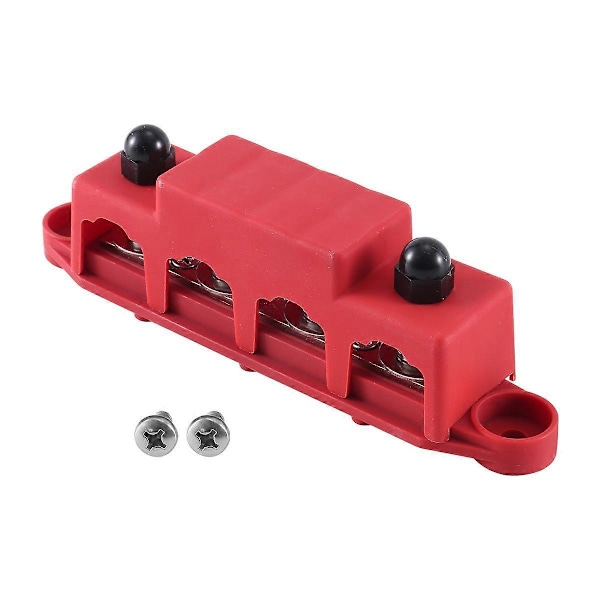M8 DC 48V 250A 4-nastainen liitinjohdin virtajakelulohko