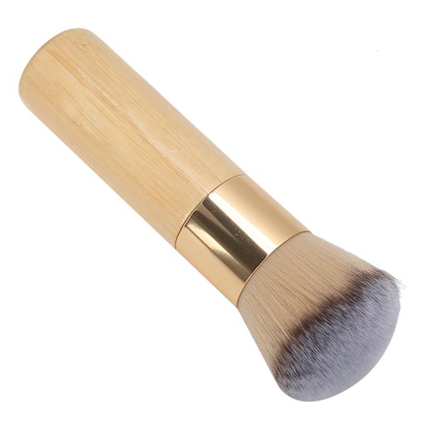 Bamboo Makeup Brush Loose Powder Brush Base Meikkiposkipunasivellin kosmeettinen levitystyökalu