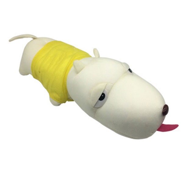 Dukke Hund Bil Ornament Bambus Kulposer Cure Deodorant Legetøj Formaldehyd Absorption til Auto HjemGul 28cm/11.02in