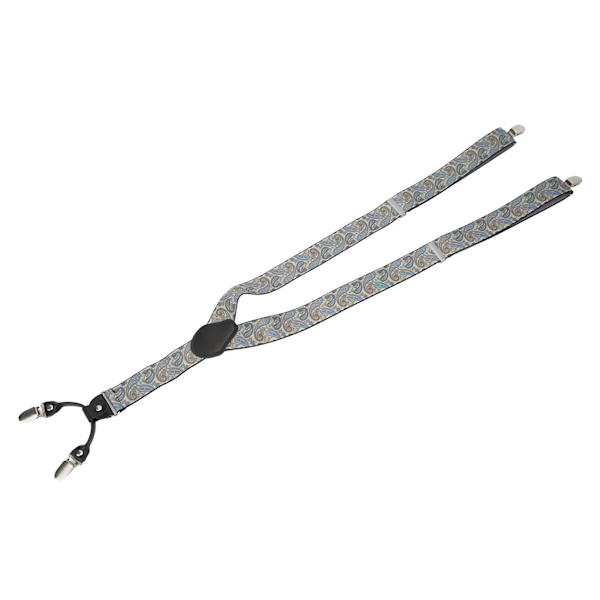 Herres seler 1,4x45,3in robuste holdbare metalclips Y-ryg stor komfort justerbare herre seler til voksne