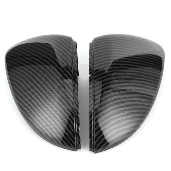 Karbonfiberstil Sidespeildeksel Dekorative Hetter Passer for MK7 2014-2018