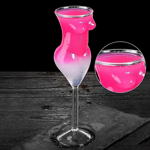 Kreativ Personlighet Kvinners Kropp Cocktailglass Zekai