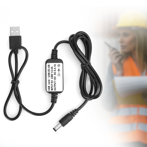 USB-strømforsyning Rejseopladerkabel Walkie Talkie Line til WOUXUN til TYT til QUANSHENG