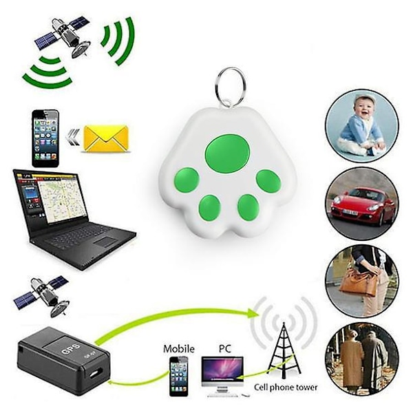 Smart GPS-spårare Bluetooth-nyckelhittare Locator Ny modell