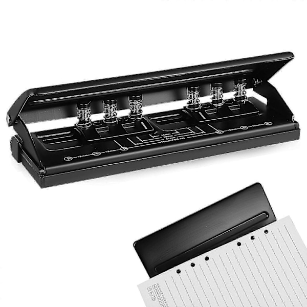 Hulmaskine 6 Hullers Hulmaskine Hobby Hulmaskine Papir Hulmaskine Justerbar Hulmaskine Bindemaskine