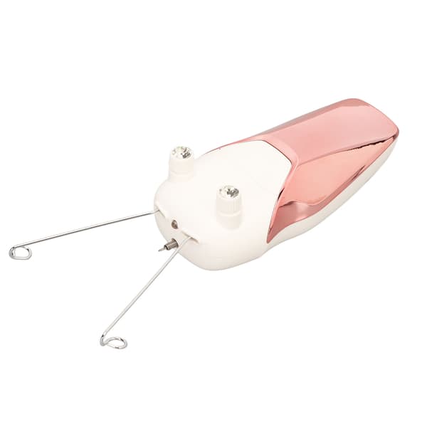 Threading Elektrisk Epilator LED Belysning USB Opladning Multifunktionel Elektrisk Bomuldstråd Epilator Pink