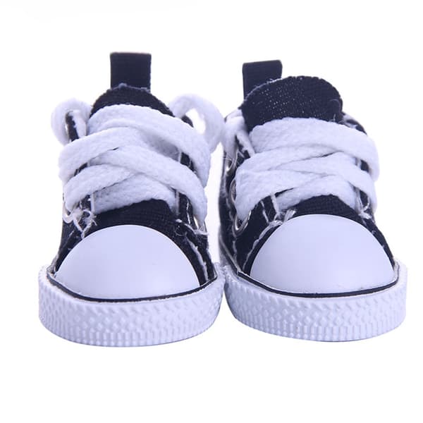 14 tums dockskor i canvas för dockor, sneakers, docktillbehör, perfekt present till flickor