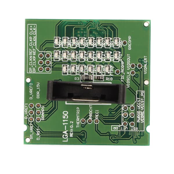 CPU-testkort stasjonær hovedkort-testkort CPU-tester med testlys for Intel LGA1150-grensesnitthovedkort