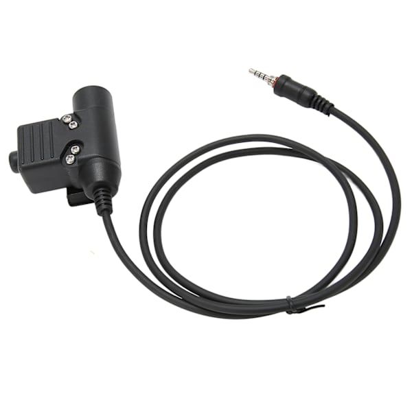 Walkie Talkie Headset Adapter Press Typ Kompakt Säker anslutning för Yaesu Vertex VX-6R VX-7R VX-6E VX-7E