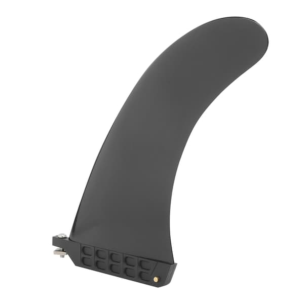 8in Miljøvenlig PVC Kvalitets Paddle Board Fin Watershed Balancing Surfbræt Tilbehør Sort