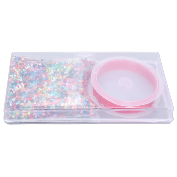 Beads String Kit Forbedre visuelle forskjellige farger Keramiske Wear Beads Leketøy for Amblyopia Training Small 0.03in