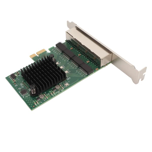8111G T4 PCI E X1 4-ports Gigabit Server Netværkskort 10/100/1000Mbps Gigabit Ethernet Server Adapter til Soft Routing