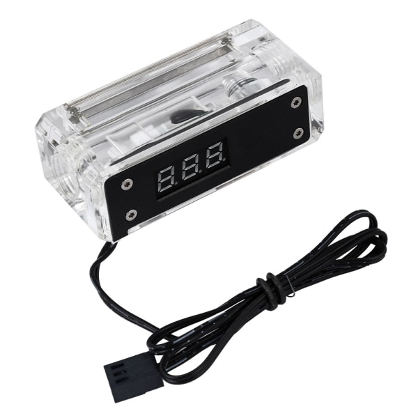 Præcis 50-100℃ digitalt vandtermometer Realtidsvandkølingstermometer rødt display