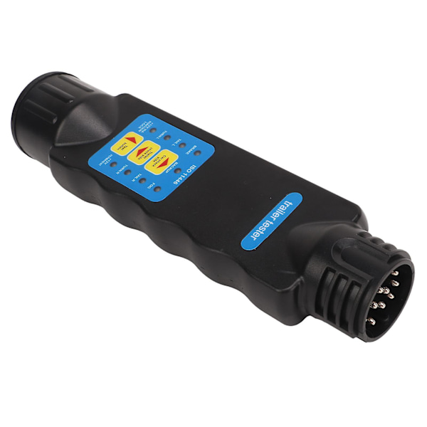 12V 13-pins tilhenger ledningsnett krets tester plugg kontakt komplett sett for tilhengere campingvogner hestetransport sykkelstativ