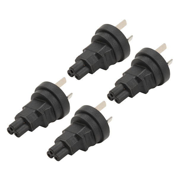 AU-kontakt til IEC320 C5 strømadapter 3-polet AU-kontakt til C5-omformer for bærbar PC-strømadapter skriver AU-kontakt 100‑250V