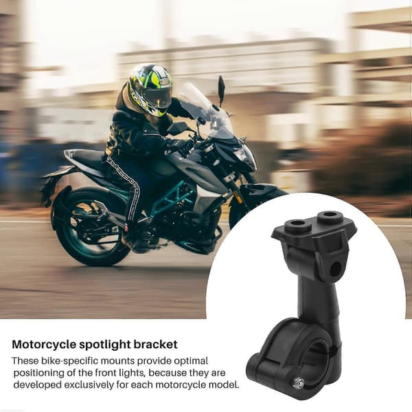 Motorcycle Fixing Bracket Fog Light Mounting Bracket Led Auxiliary Light Bracket For - R1200gs F800gs black
