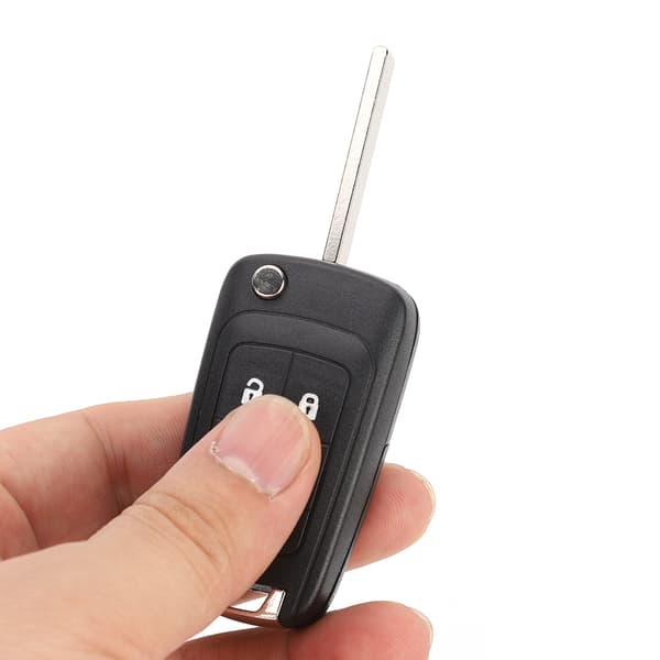 5 knapper Flip Key Fob Case Shell Cover erstatning passer til Chevrolet Camaro 2010-2013
