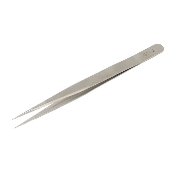 Spids Præcisionspincet Rustfrit Stål Perfekt Justeret Lige Isolerende Pincet til Eyelash Extension