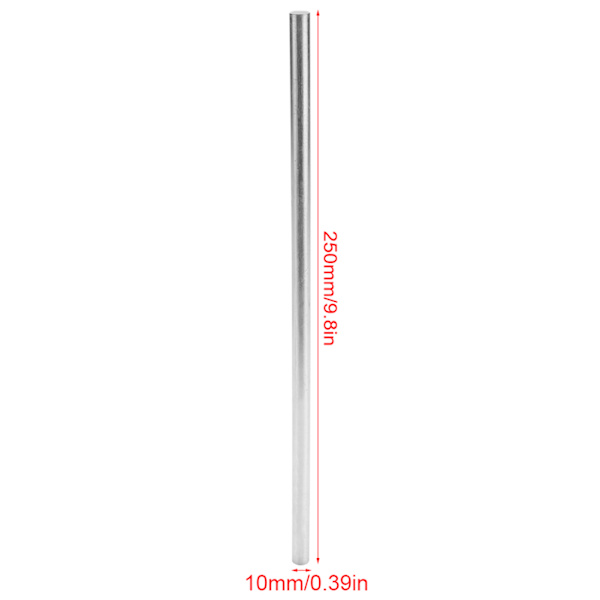 3 kpl Magnesium Metal Bar Mg Element Bar erittäin puhdasta 99,99 % selviytymisaputarvike (10mm * 250mm) (10mm*250mm)
