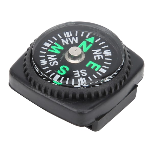 Survival-armbånd med kompass - 25-pakning, svart