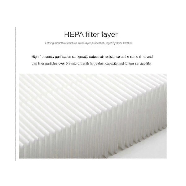 Kulstofklud Kompositfilter kompatibelt med F-71C6VX2 F-73C6VJD F-ZXMS73C F-ZXPS71C Luftrenser Filter Filte