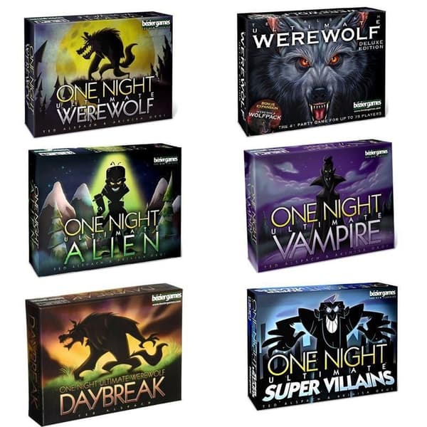 Engelsk versjon Brettspill Leker One Night Daybreak