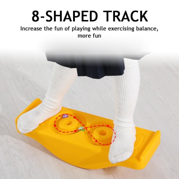 Balansbräda för barn PE Curvy Board Sensorisk träningsutrustning Balansbrädeleksak för barn