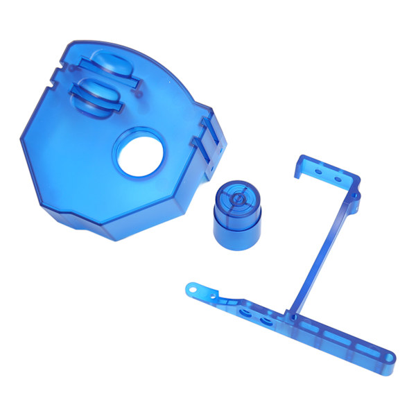Fjernlagringskortmonteringssett Varmeavledning 3D-utskrift Lagringskortforlengeradapter for Dreamcast GDEMU Transparent Blå