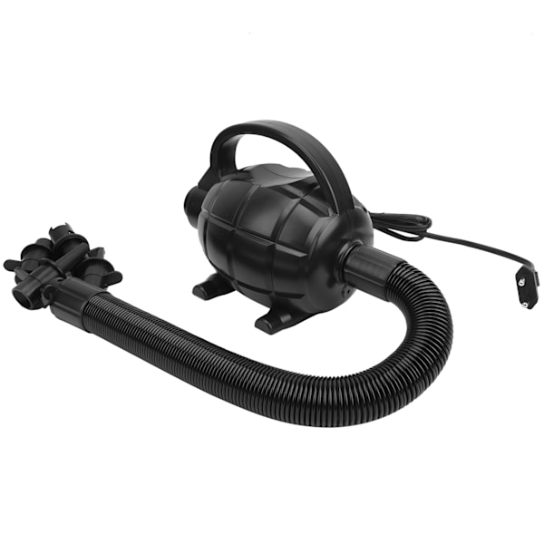 600W Elektrisk Luftpumpe Oppustelig Båd Flåde Madras Bærbar Oppustelig Pumpe EU Stik 220‑240V