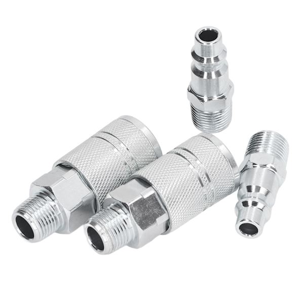 Luftslange Fittings 2 Ekstern Forbindelse 2 Ekstern Stik 3/8 Tommer NPT Industrielle Luftkompressor Hurtigkobling Fittings