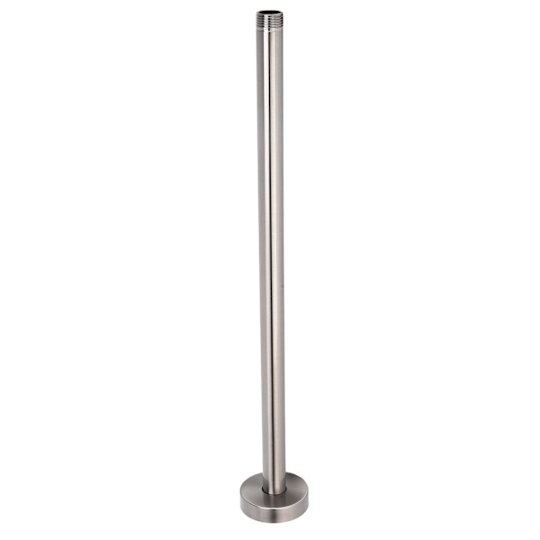 NPT 20mm Dusjhode Forlengelsesarmar Takmontert SUS304 Rustfritt Stål Baderom Dusj Tilbehør 40,6cm / 16in Børstet