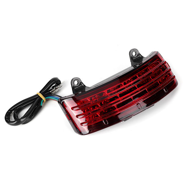 12V Universal Motorcykel LED Baglygte Brems Stop Blinklys Baglygte Rød
