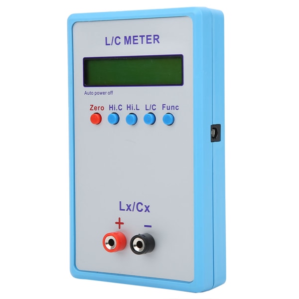 Induktans Kapacitans Mätare Handhållen l C Meter Elektrisk ABS LCR Multimeter LC&#8209;200A