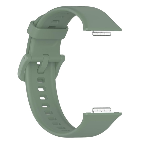 Smart Watch Replacement Band Grå Grön Smart Watch Mjuk silikonrem för FIT2